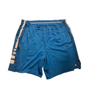 Nike Men’s Teal Blue Athletic Shorts Dri-Fit XL